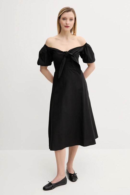 Answear Lab rochie 5948.tos negru WW25