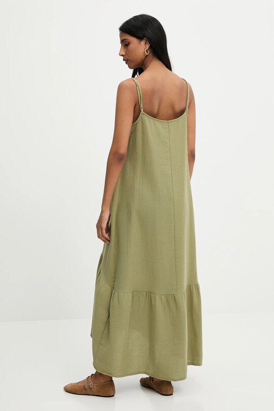 Oblečení Bavlněné šaty Answear.LAB E28.7311.tos zelená