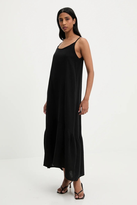 Odzież Answear.LAB sukienka bawełniana E28.7311.tos czarny