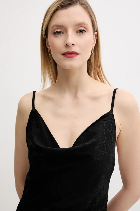 Answear Lab rochie negru 20487.tos