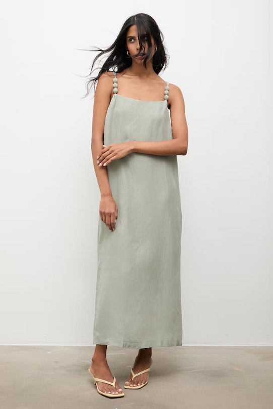 Answear.LAB sukienka zielony L2759.tos