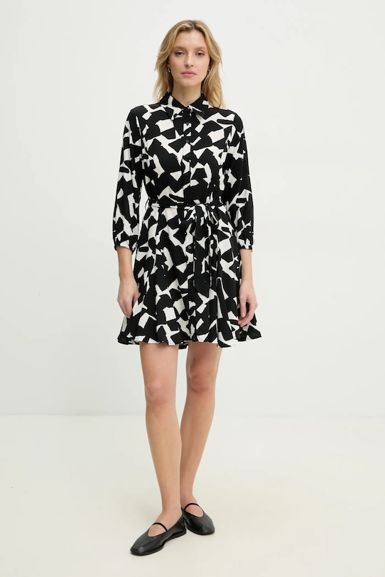 Answear Lab rochie mini negru 63356.1340.flk