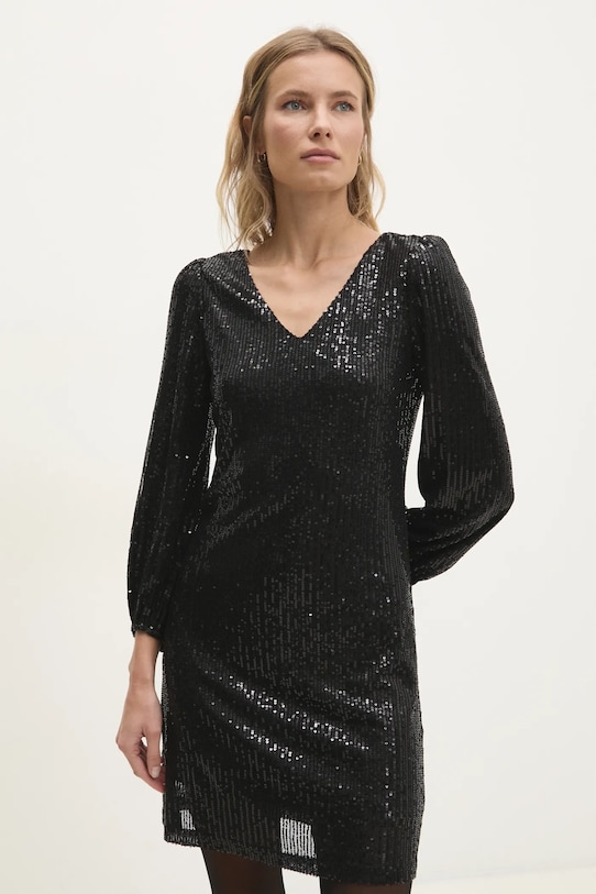 Платье Answear.LAB длинный чёрный LI1427.fos
