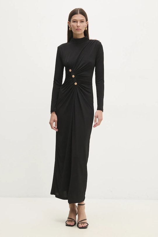 Answear Lab rochie sng.47.tos negru WW25