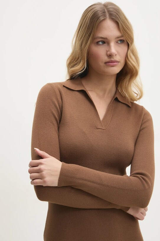 Платье Answear.LAB коричневый hl044.ims