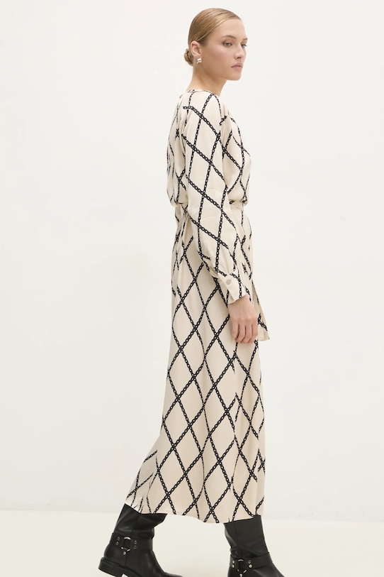 Answear.LAB sukienka casual beżowy d979.ios