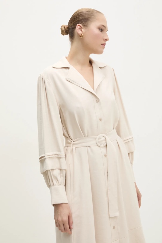 Answear.LAB sukienka beżowy ed031.ilk