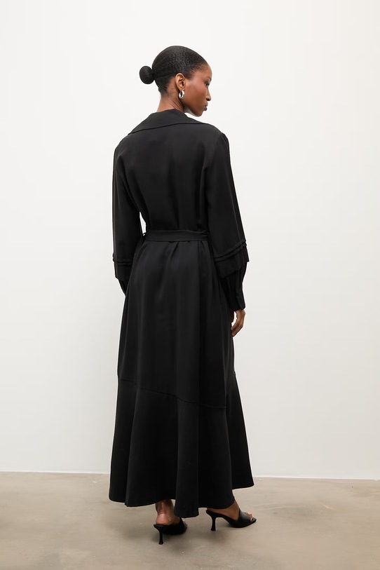 Odzież Answear.LAB sukienka ed031.ilk czarny