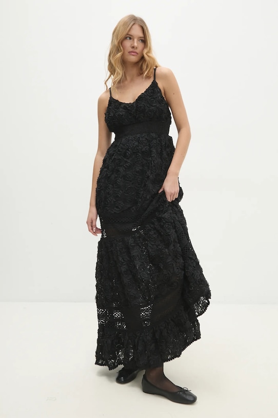 Answear Lab rochie 2082.ios negru WW25