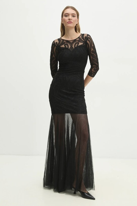 Сукня Answear.LAB maxi чорний 202993.FLK