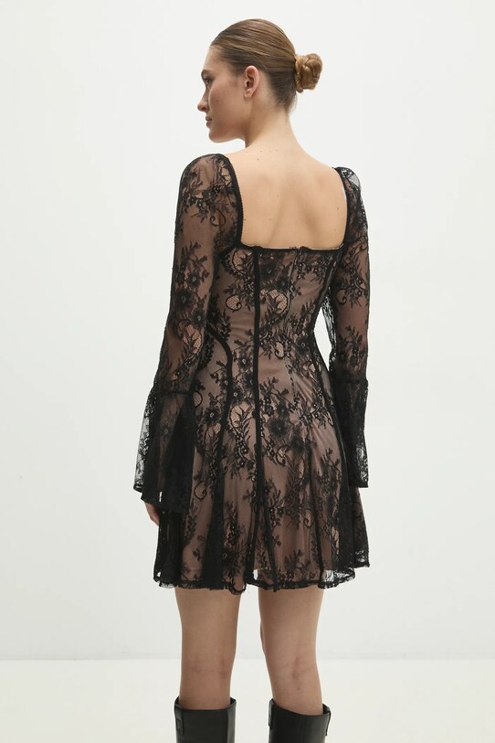 Îmbrăcăminte Answear Lab rochie 606563.FLK negru