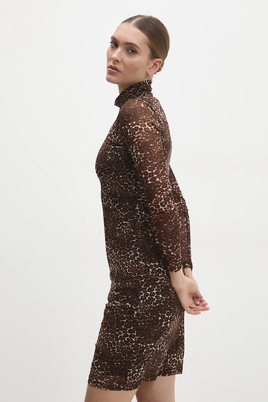 Answear Lab rochie 11207lr.fos maro