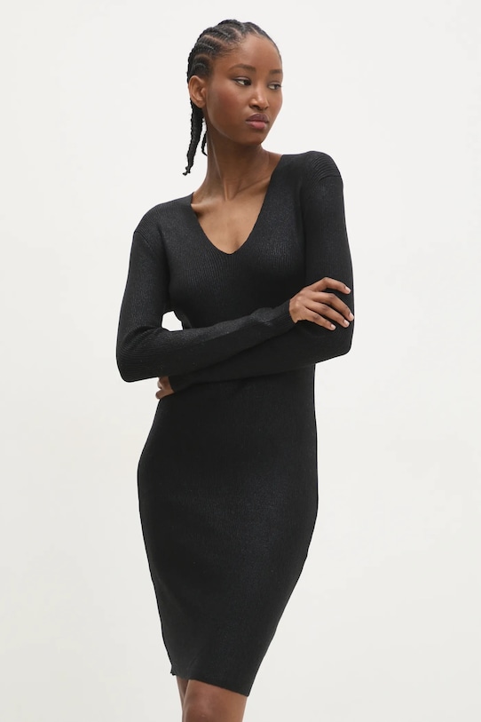 Answear Lab rochie mini negru MT9447.hms