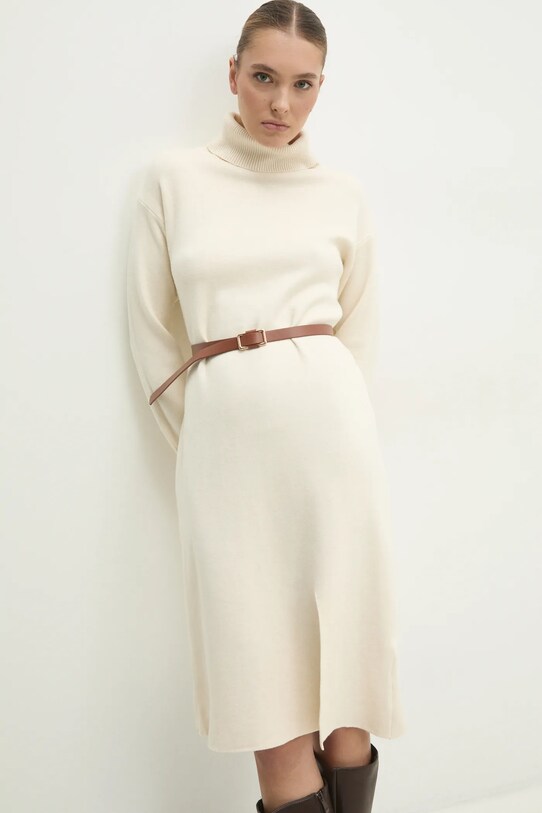 Платье Answear.LAB casual бежевый 1079.hms