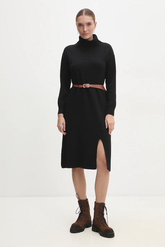 Answear Lab rochie 1079.hms negru WW25