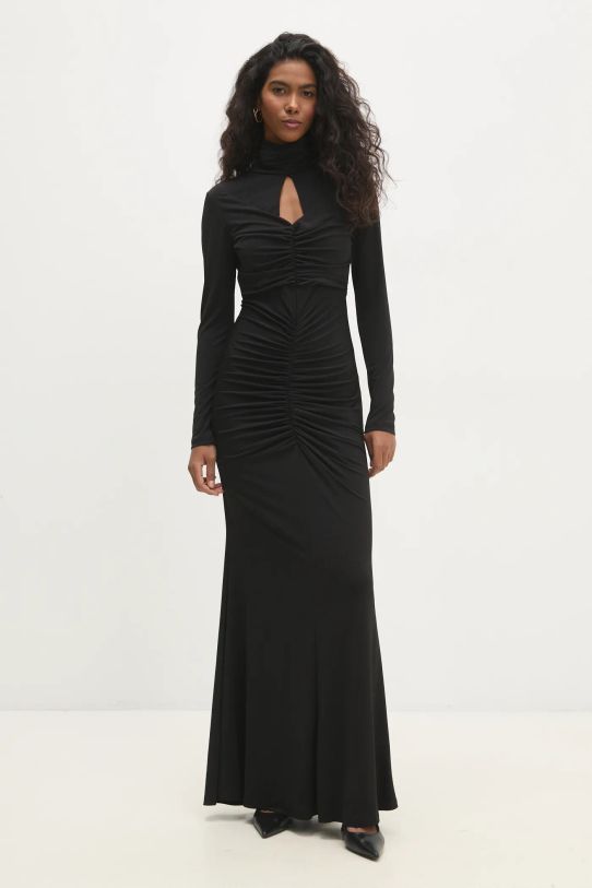 Answear Lab rochie maxi negru sng.53.tos