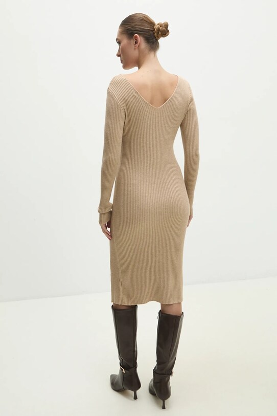 Одяг Сукня Answear.LAB C3307.B.HWK коричневий