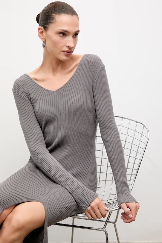 Сукня Answear.LAB casual сірий C3307.B.HWK