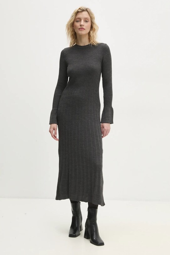Answear.LAB sukienka casual szary 10817.tms