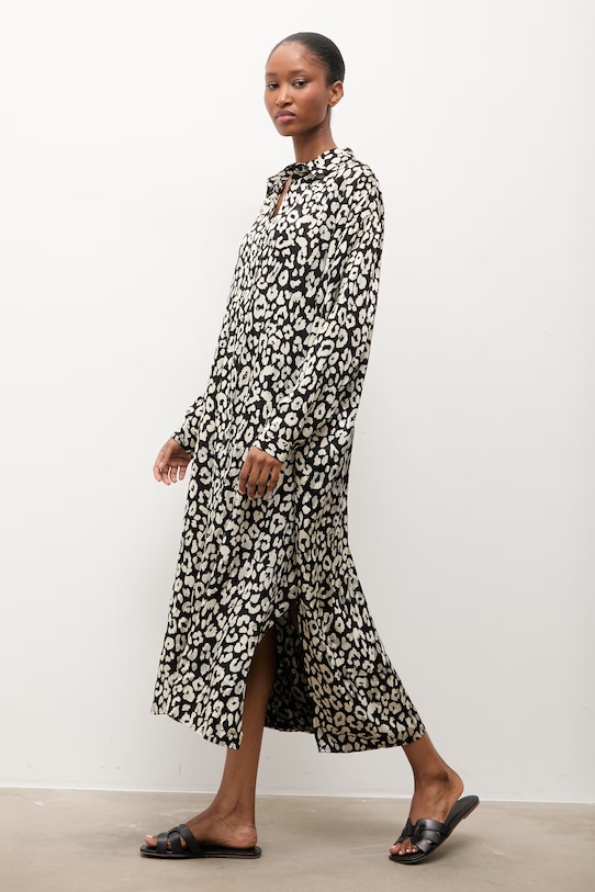 Платье Answear.LAB узор чёрный 7252.tms