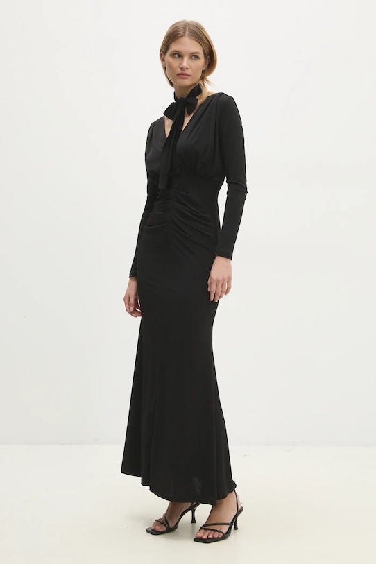 Answear Lab rochie rah2.tms negru WW25