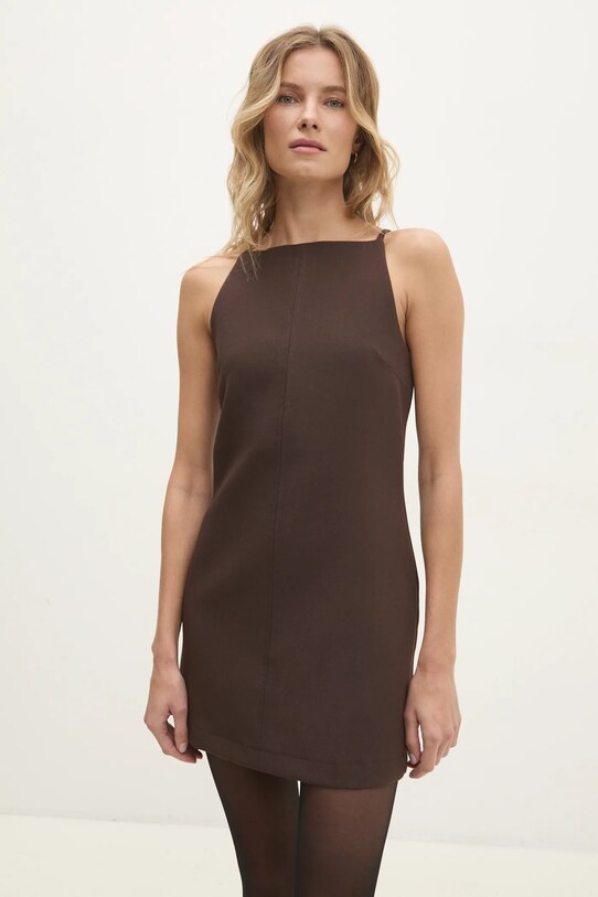 Платье Answear.LAB casual коричневый LD1892.HWK