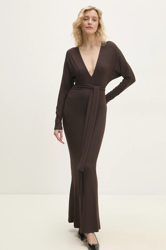 Сукня Answear.LAB casual коричневий LD2023.HWK