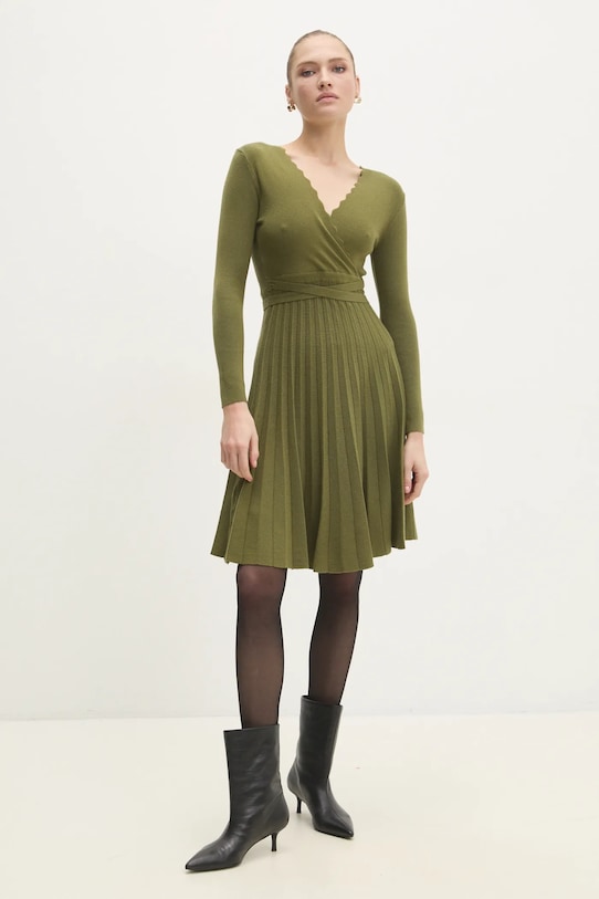 Answear.LAB sukienka 5159.HWK zielony WW25