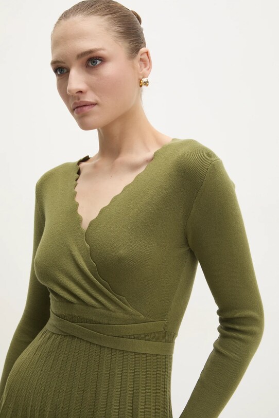 Answear.LAB sukienka 5159.HWK zielony