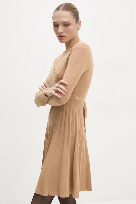 Платье Answear.LAB casual коричневый 5159.HWK