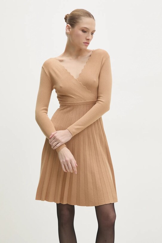 Платье Answear.LAB коричневый 5159.HWK
