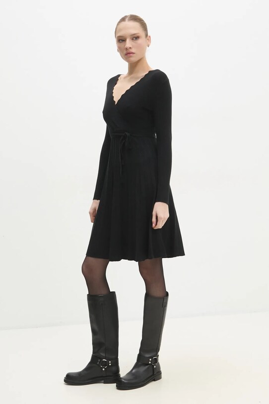 Answear Lab rochie 5159.HWK negru WW25