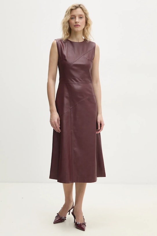 Платье Answear.LAB casual бордо b167b.iw