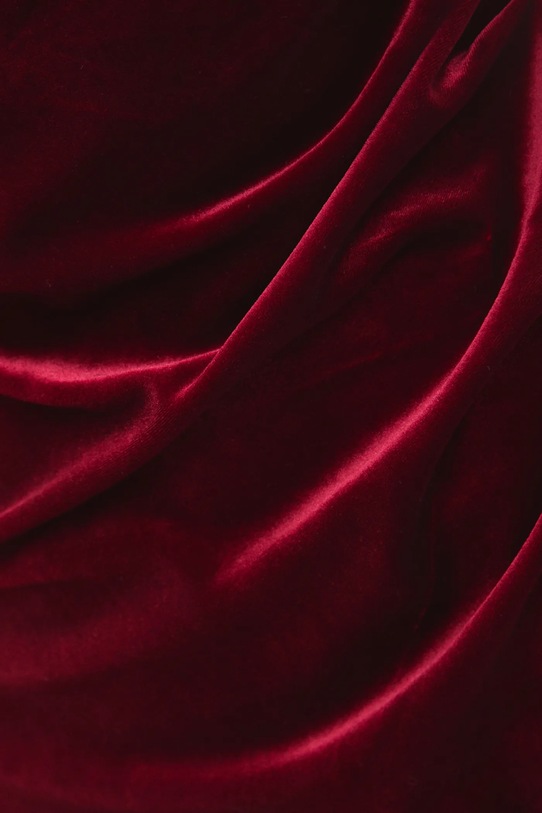 Velurové šaty Answear.LAB 5194.ios červená