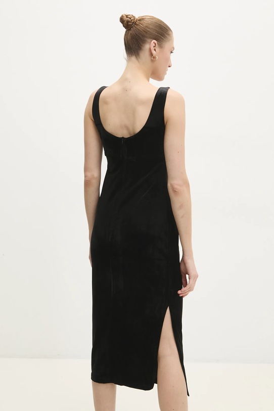 Îmbrăcăminte Answear Lab rochie de catifea 5194.ios negru