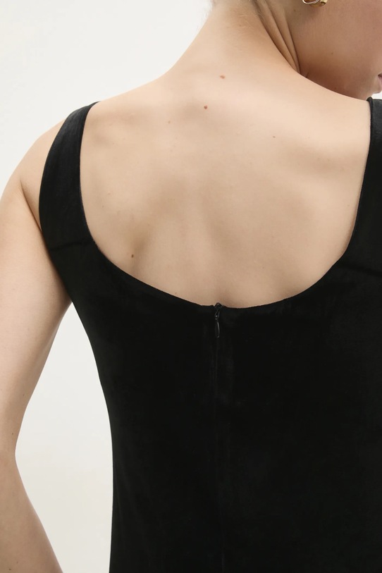 Answear Lab rochie de catifea 5194.ios negru