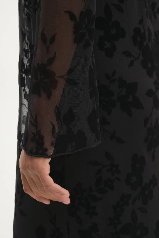 Answear Lab rochie negru 3466.ilk