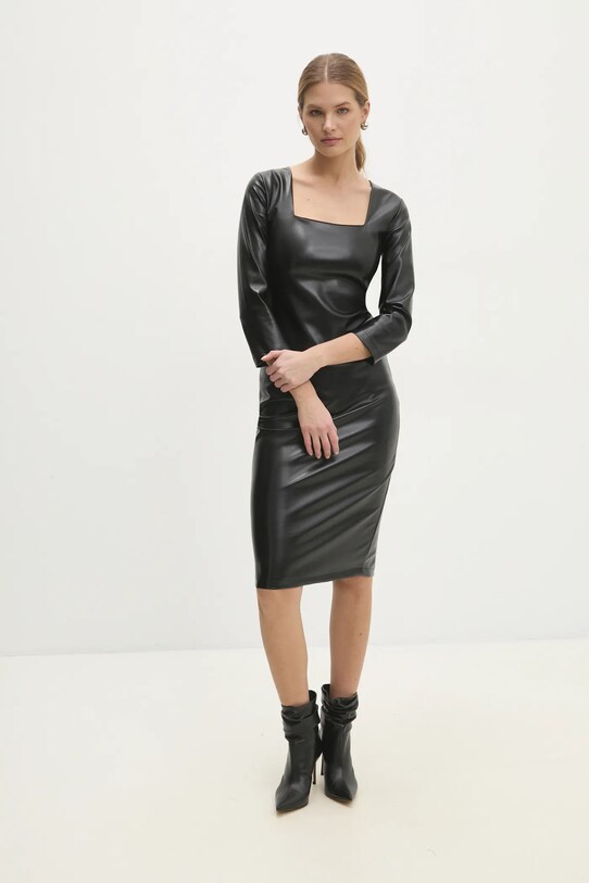 Answear.LAB sukienka 95255.IKK czarny WW25