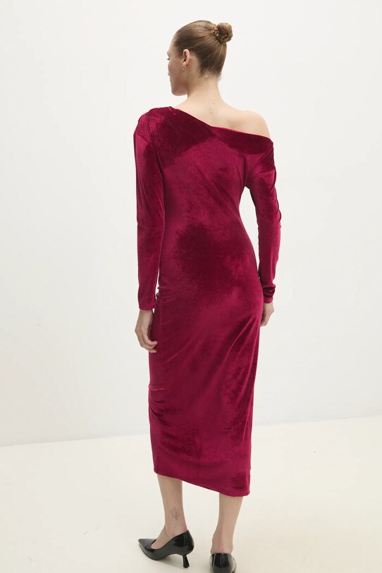Îmbrăcăminte Answear Lab rochie de catifea 92796.IKK roz