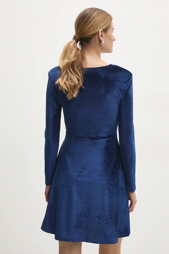 Одежда Платье из велюра Answear.LAB 92795.IKK голубой