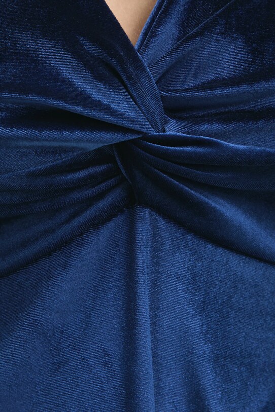 Платье из велюра Answear.LAB 92795.IKK голубой