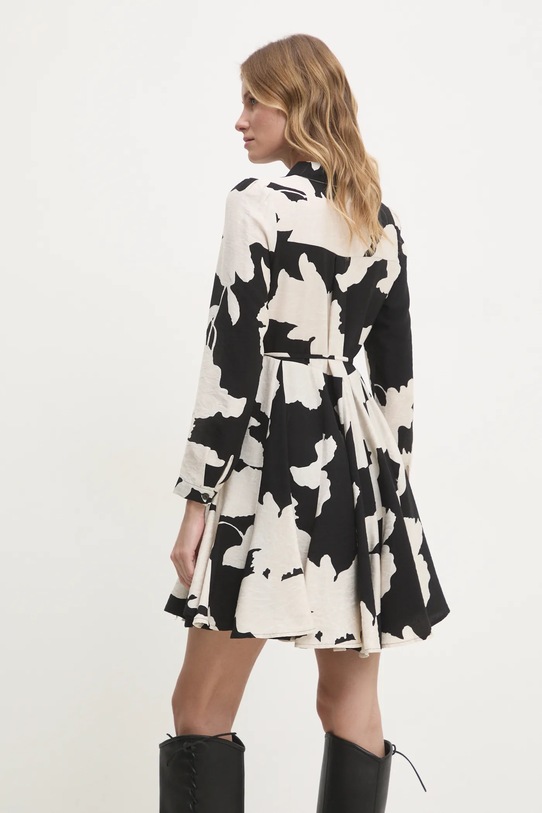 Îmbrăcăminte Answear Lab rochie din in mj29167.fos negru