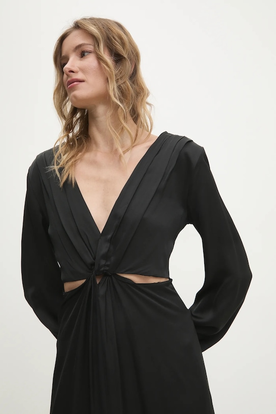 Answear Lab rochie negru LD1954.hos