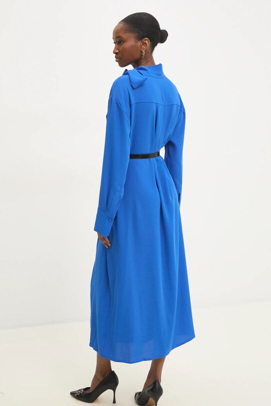 Odzież Answear.LAB sukienka EL2545.tos niebieski