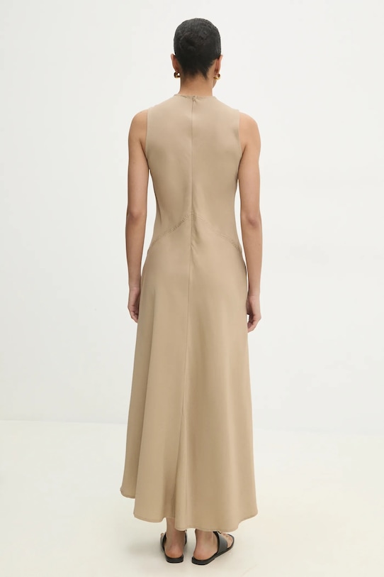 Odzież Answear.LAB sukienka b9806.ios beżowy