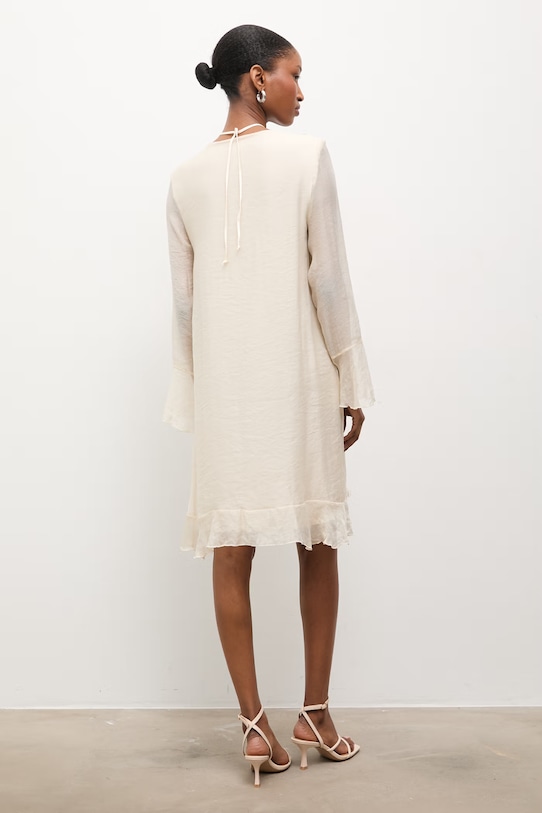 Oblečenie Šaty Answear.LAB d1058.ios béžová