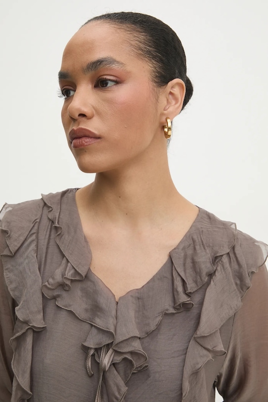 Answear.LAB sukienka szary d1058.ios