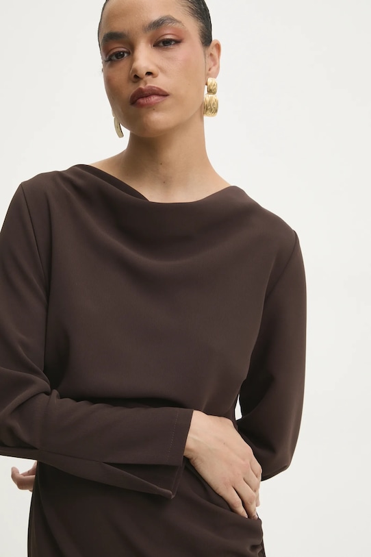 Φόρεμα Answear.LAB 92803.ios καφέ