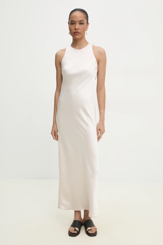 Answear.LAB sukienka 93053.ios beżowy WW25