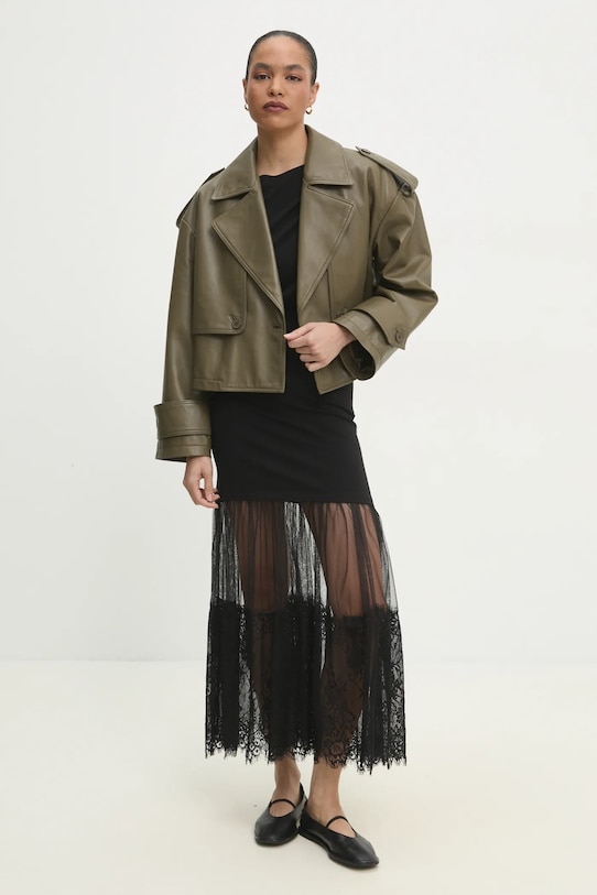 Obleka Answear.LAB 93103.ios črna WW25